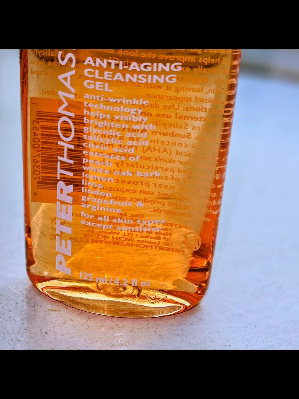 Peter Thomas Roth Anti-Aging Cleansing Gel 4.2 oz 125mL New